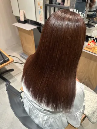 ロング カラー ながたに あやか🎀のヘアスタイル
