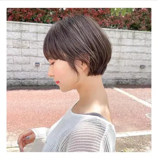 ショート Aya/ボブパーマ/ /表参道のヘアスタイル
