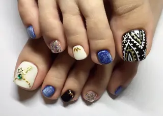 ネイル 40代からの爪を守る ×ケア重視サロン♡のネイルデザイン