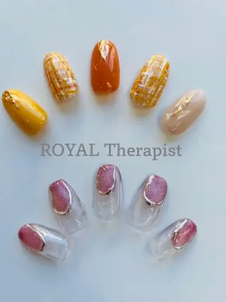 ネイル 【尾下】 ロイヤル•セラピストのネイルデザイン