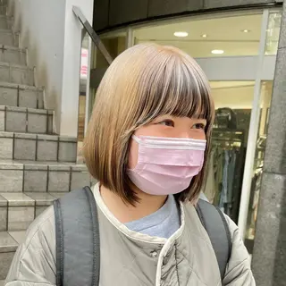 ミディアム カラー ショート/ボブ 🌟齋藤ほのかのヘアスタイル