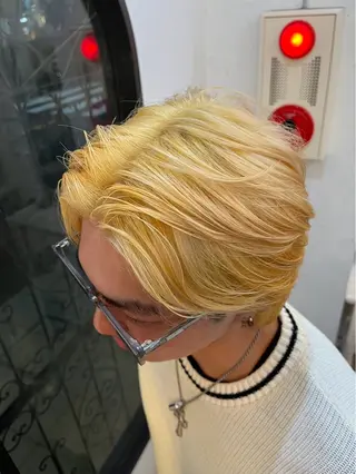 メンズ アロハ　自由が丘所属・ハイライト 募集中💕まゆのヘアスタイル