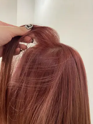 セミロング 【今だけブリーチ 限定価格💕】すみのヘアスタイル