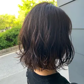 ミディアム カラー パーマ スタイル袋町店所属・STYLE袋町店 赤畠達弥のヘアスタイル