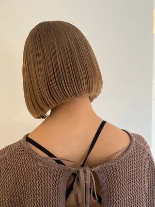 カラー ブリーチカラー🎀 寺門美優のヘアスタイル