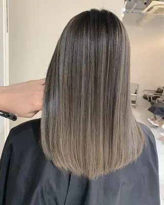 ミディアム ヘアアレンジ 髪質改善land千葉所属・阿部 圭悟のヘアスタイル