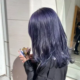 ミディアム カラー Blanche by artina川崎店所属・ゆう🫧 透明感/ハイトーンのヘアスタイル