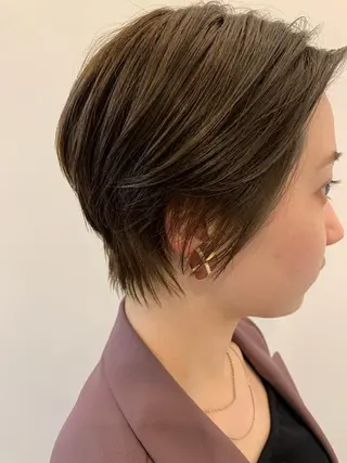 ショート 溝口 和弘のヘアスタイル