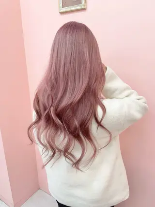 ロング カラー 山本 史奈のヘアスタイル