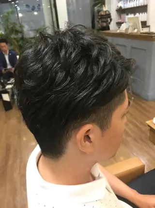 メンズ ひろせ かなのヘアスタイル