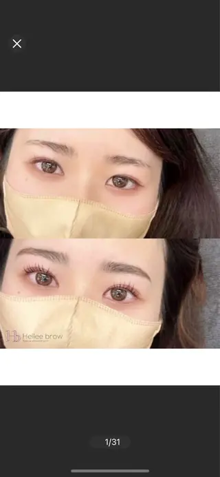 アイブロウ ⟡.· nanaのマツエク・マツパデザイン
