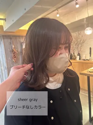 ミディアム カラー dulce oro所属・円山/ブリーチ/暖色 Kiriのヘアスタイル