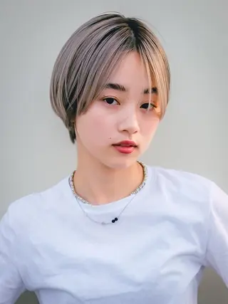 ショート カラー 統括店長/ヤマモト ユウトのヘアスタイル