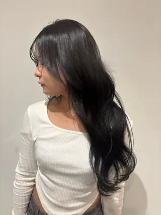 ロング カラー 艶感×抜け感hair /ReLit 正源のヘアスタイル