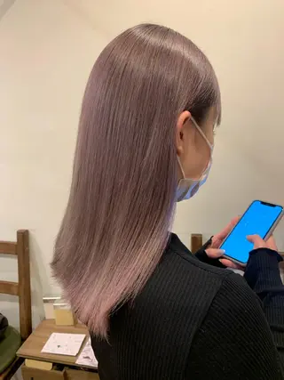 カラー rimi/ショート /透明感カラーのヘアスタイル