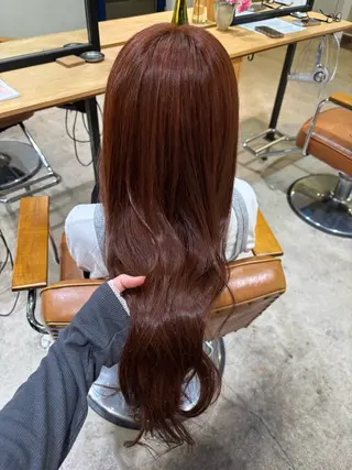 ロング カラー sion karin୨୧˙˳⋆のヘアスタイル