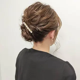 ミディアム ヘアアレンジ PRIVATE SALON EYES所属・EYES リアのマツエク・マツパデザイン