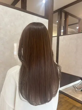 ロング reborn店長 🤍リルのヘアスタイル