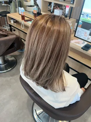 カラー HAIR&MAKE EARTH  東神奈川店所属・本間 昂人のヘアスタイル