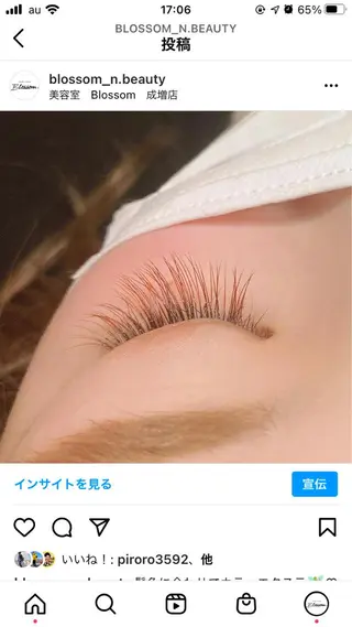 マツエク・マツパ 古橋 綾華のマツエク・マツパデザイン