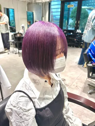 ショート カラー CHERIM ❤️🔥新家光葉のヘアスタイル