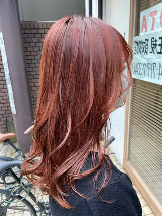 ミディアム SAEKI【ior 】北千住店ブリーチのヘアスタイル