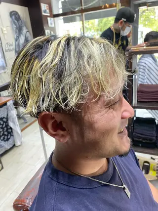 ミディアム カラー BADBARBER蒲田店所属・barber goriのその他イメージ