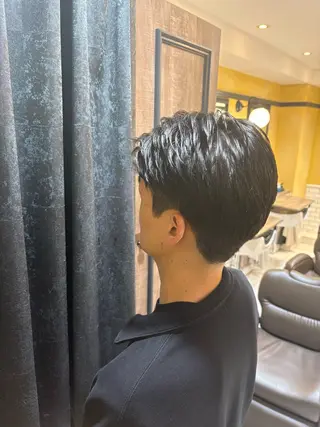 ショート 大山慧也/メンズ/ フェード/バーバーのヘアスタイル