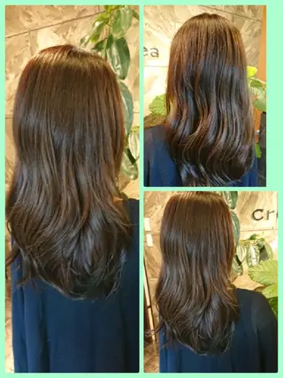 ロング Crea所属・清水 旭美のヘアスタイル