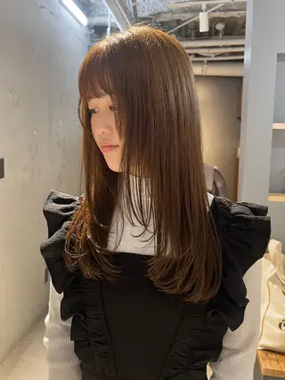 ロング 吉祥寺/パーマ/ カラー/Abeのヘアスタイル