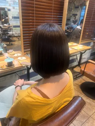 カラー 透明感カラー🫧🩵 林　菜々美のヘアスタイル