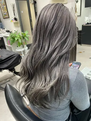 ロング カラー 髪質改善will hairdesignのヘアスタイル