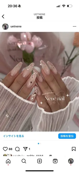 ネイル Nene nail 【mii】のネイルデザイン