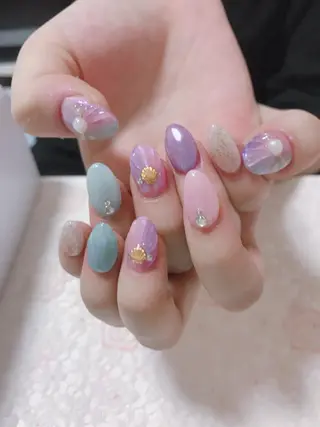 ネイル 藤 あやのネイルデザイン