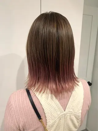 ミディアム カラー Reg.所属・岸田 耀平のヘアスタイル