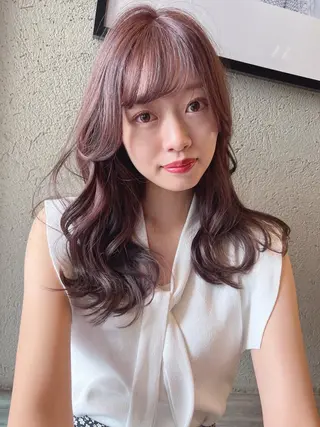 セミロング 具志 正太のヘアスタイル