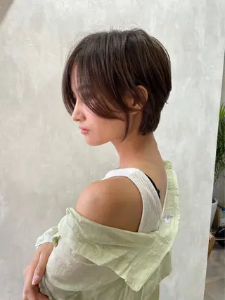 ショート カラー 美髪❣️縮毛矯正/ 髪質改善✨/山本のヘアスタイル