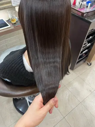 ロング 兒玉/透明感カラー 髪質改善のヘアスタイル