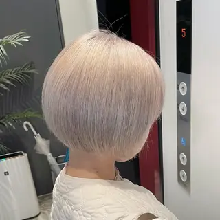 セミロング カラー 🤍haruna 🤍SUIのヘアスタイル