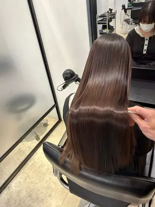 ロング salowin 原宿店所属・髪質改善ULTOWA 縮毛矯正モリムラのその他イメージ