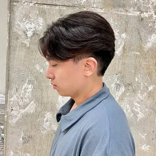 パーマ ニュアンスパーマ 曲がる縮毛矯正　爲石のヘアスタイル