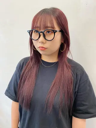 ロング カラー 🌻名古屋🌻 🫧ハイトーン🫧のヘアスタイル