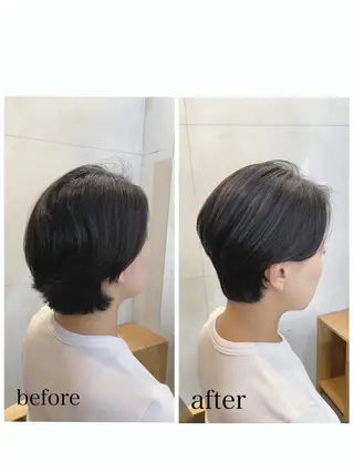 ショート conne& ririのヘアスタイル