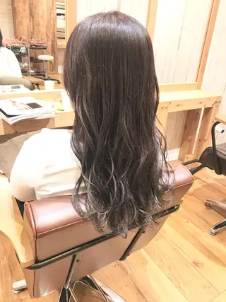 ロング カラー lucia奈良店所属・lucia RYOのヘアスタイル