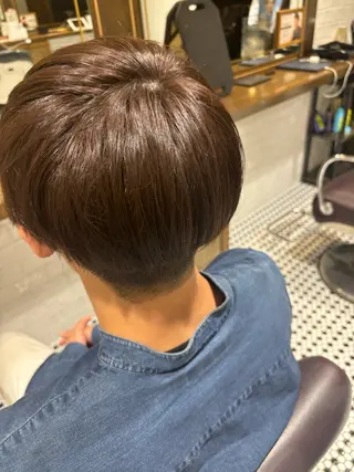 ミディアム メンズ レイヤーカット/艶髪 /パーマaikoのヘアスタイル