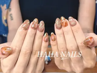 ネイル HAHA ネイルサロンのネイルデザイン