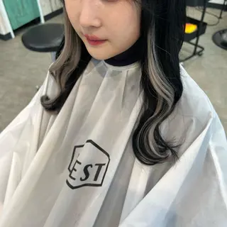セミロング 【DEST】 KAHOのヘアスタイル