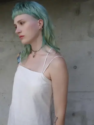 ロング パーマ カラー アイブロウ マツエク・マツパ ネイル yelm ［official］のヘアスタイル