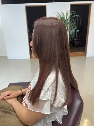 ロング BELTA所属・松澤 亜美のヘアスタイル
