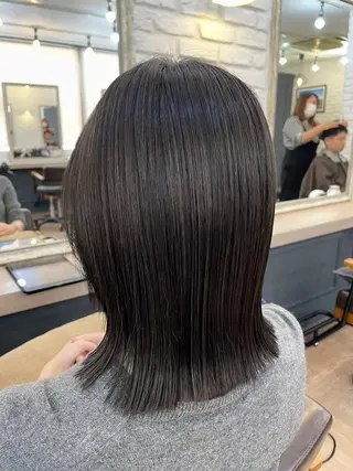 ミディアム カラー ニューモヘア所属・【マンツーマン接客】 ✂︎🟡酒井司🟡のヘアスタイル